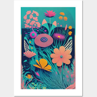 Abstract wall art Posters and Art